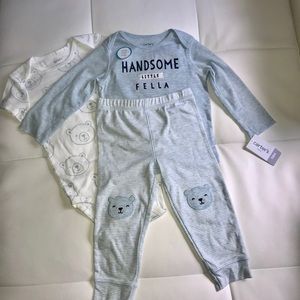 Price Firm- Carter’s Baby Boy 3 Piece Set